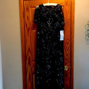 Navy Blue Formal Dress